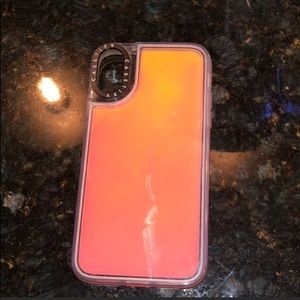 IPhone XR Casetify neon sand phone case